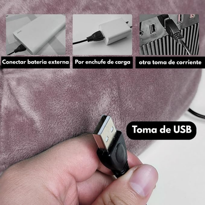 Cojín para calentar los pies